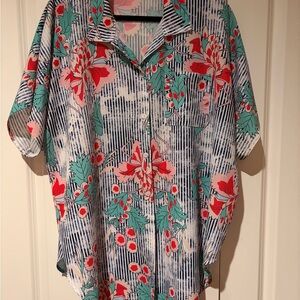 Cupshe Multicolor Floral Shirt